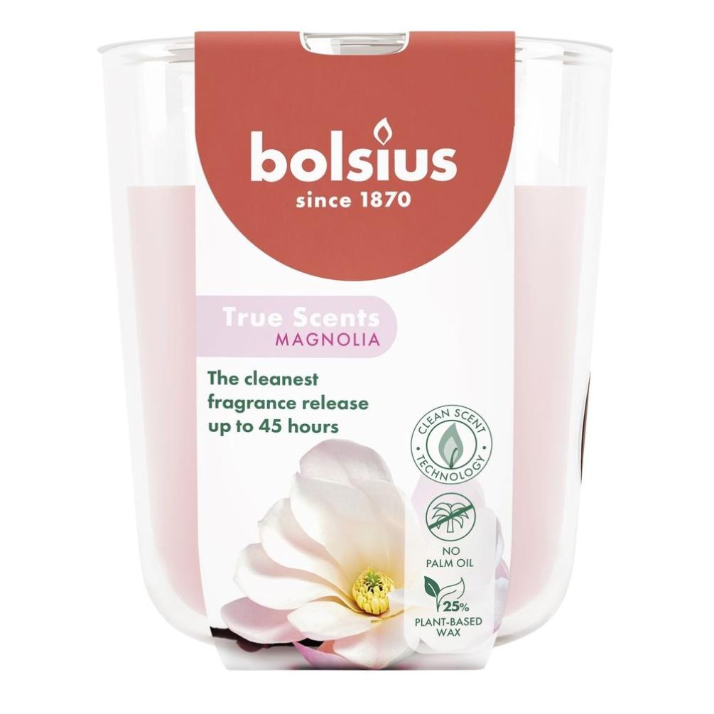 Bolsius Magnolia True Scents Medium Glass Jar Candle £5.84